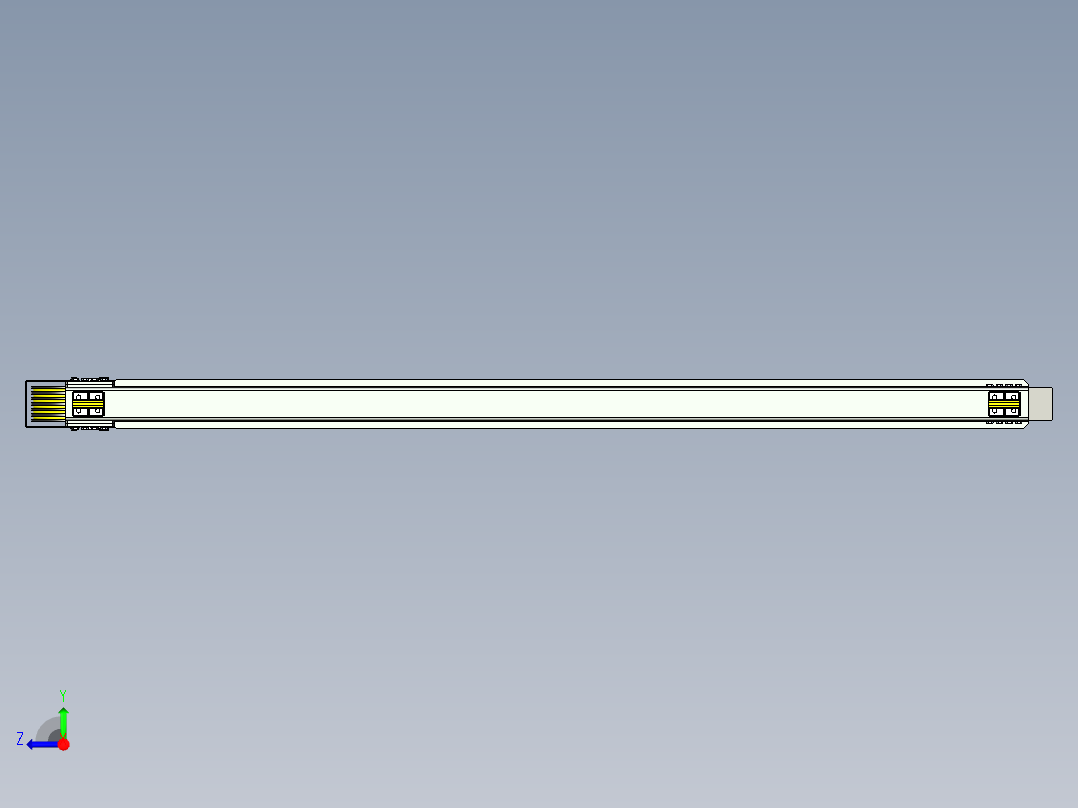 UG 平衡电梯右视图