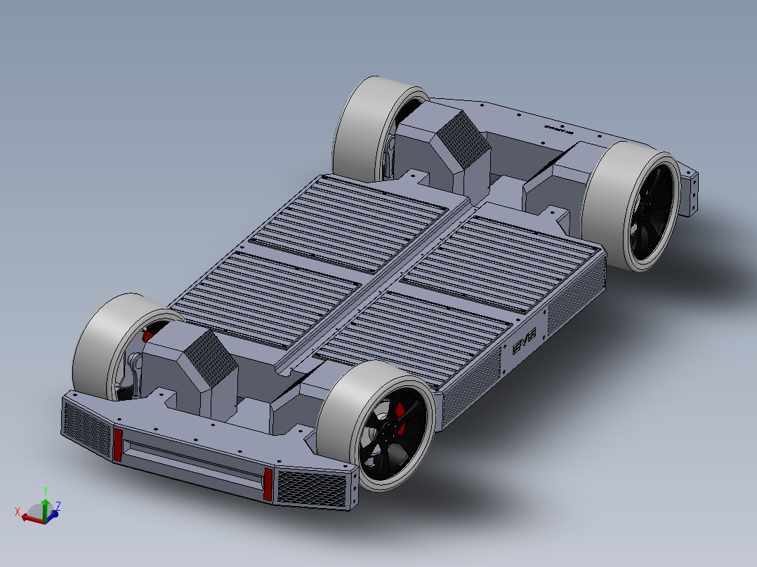 模块化电动车底盘电动车