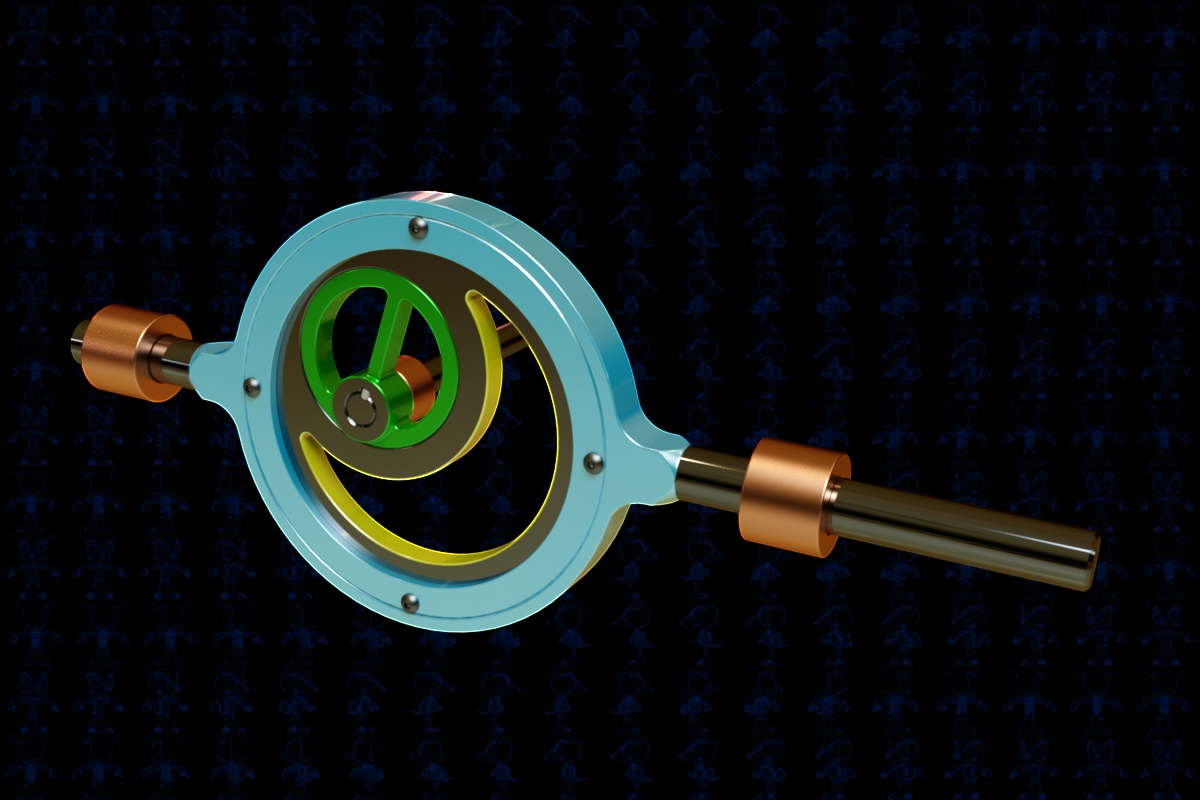 偏心往复直线运动机构