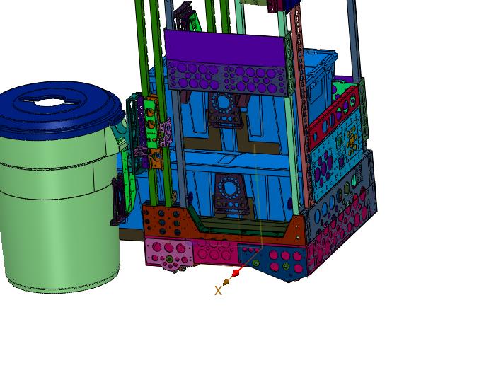 自主识别塑料箱水桶搬运堆高车