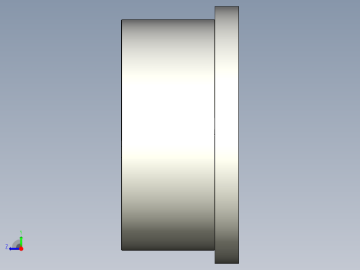 14QRC 根据DIN 8063 PN 10 16与溶剂焊接插座与锯齿面短，使用平垫片（垫片尺寸，看到QHv）右视缩略图