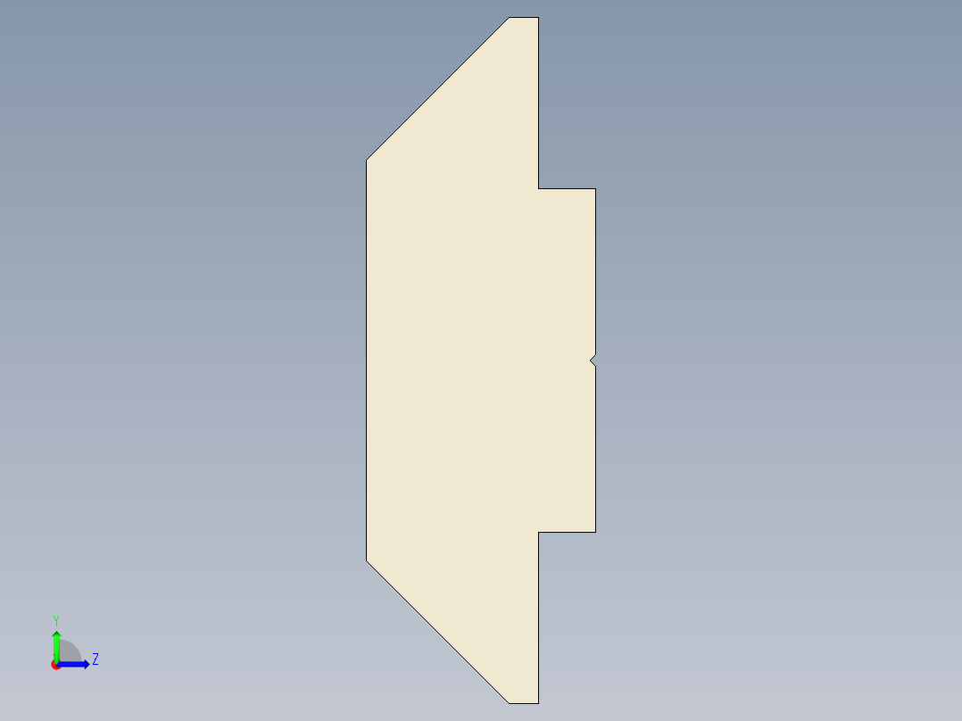 型材-BR 6 SLOT M4 SLIDE BLOCK KJN523140左视图