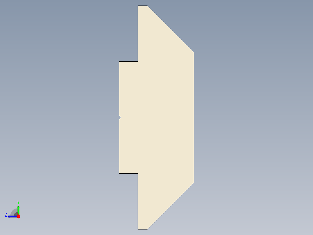 型材-BR 6 SLOT M4 SLIDE BLOCK KJN523140右视图