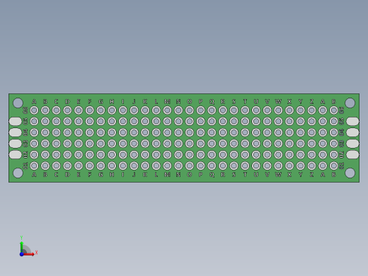 电容器 二极管 电阻器-20mm x 80mm Proto PCB