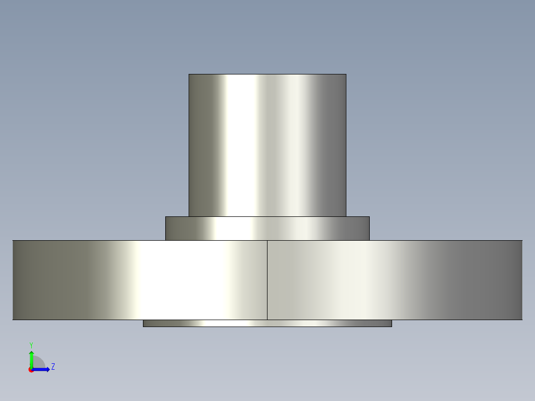船舶管路系统SeaCor_Flange Vanstone_SPIG_37J156010_1in左视图