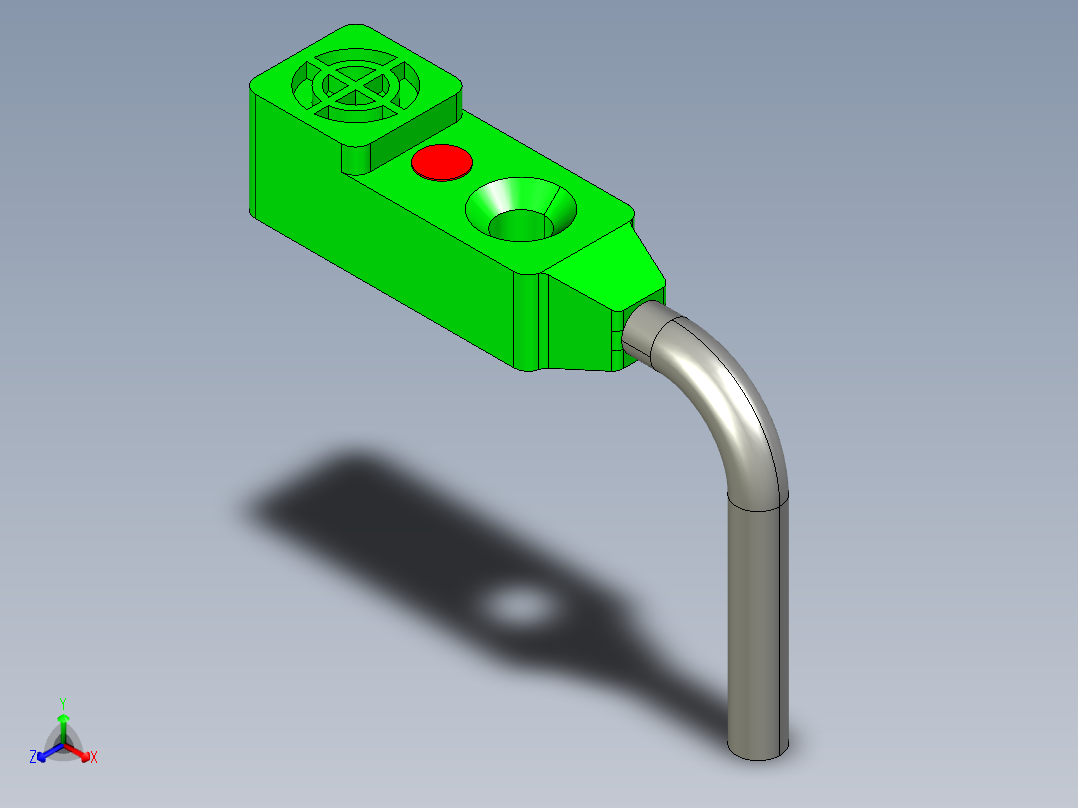 传感器 Proximily SP-02P正等轴测图