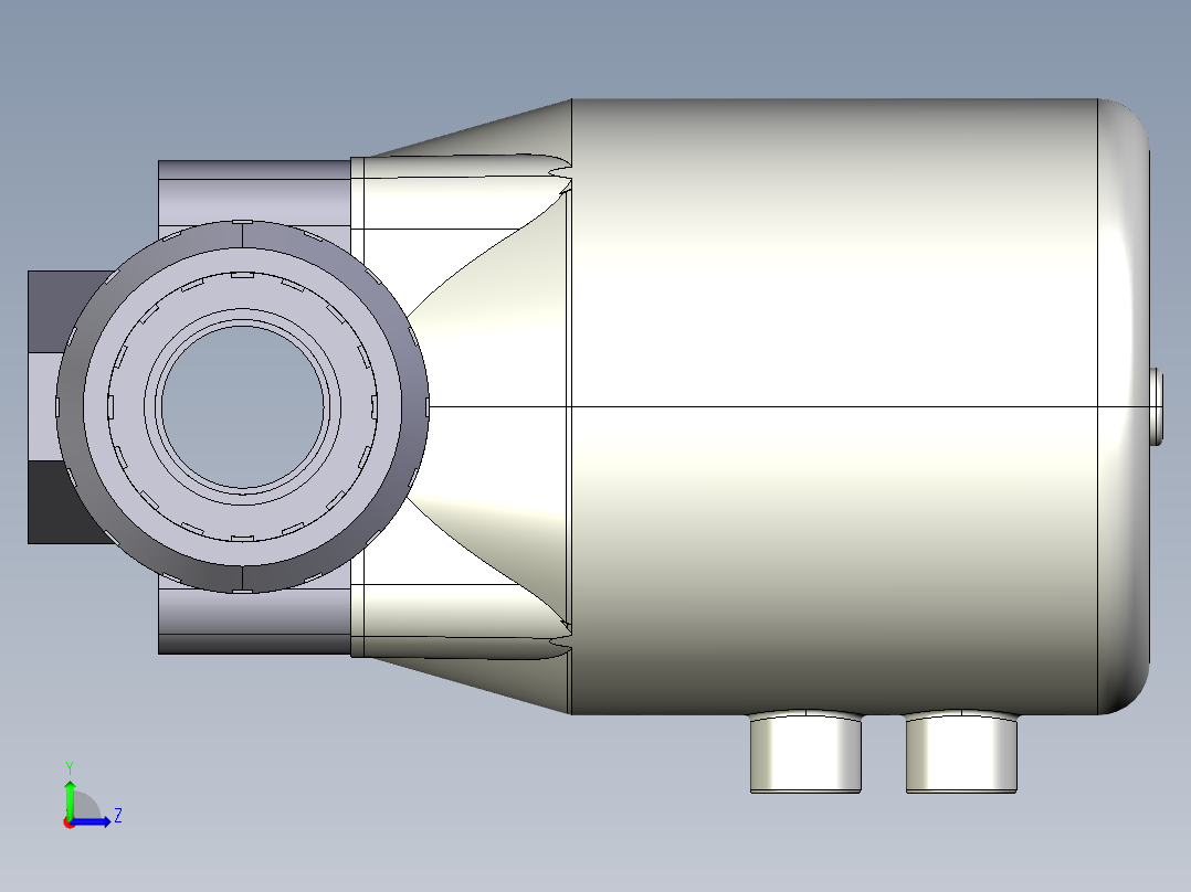 9DKPUFVCP DA 气动隔膜阀双作用BSP螺纹女性联盟结束，PVC-U系列左视图