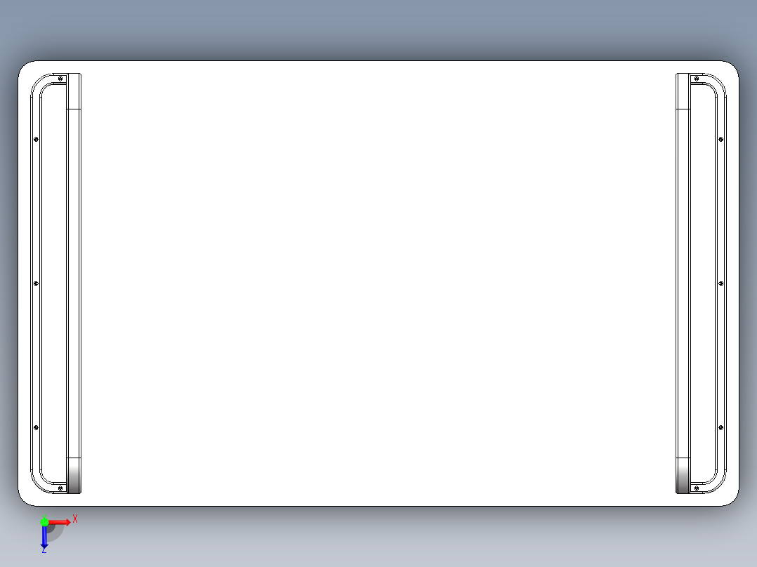 桌子模型俯视图