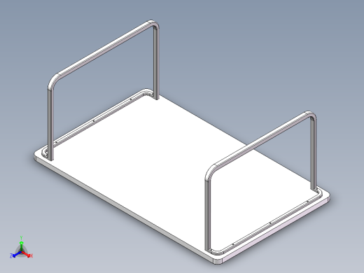 桌子模型正等轴测缩略图