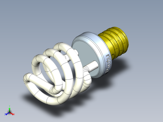 灯泡1正等轴测缩略图