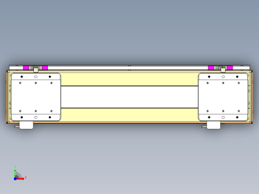 威洛博LC系列3d模型模组2LC17E1Y-S400前视缩略图