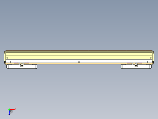 威洛博LC系列3d模型模组2LC17E1Y-S400俯视缩略图