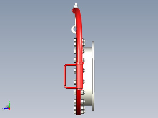 20“ 吊艇架人孔右视缩略图