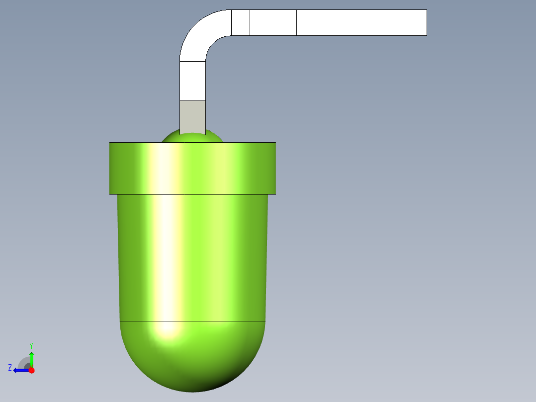 光电元件封装-L-934GD-RA右视图