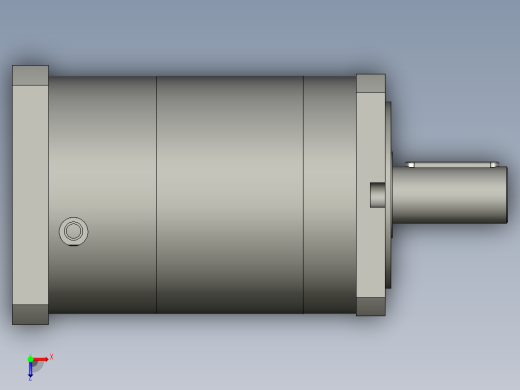 直齿PLF160-L2-LC 35-114.3-200-M12.stp俯视缩略图