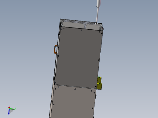 塑封电机端盖铆压后涂胶机sw18可编辑