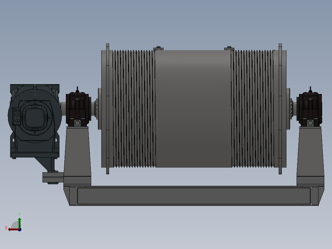 球磨机sw14后视图