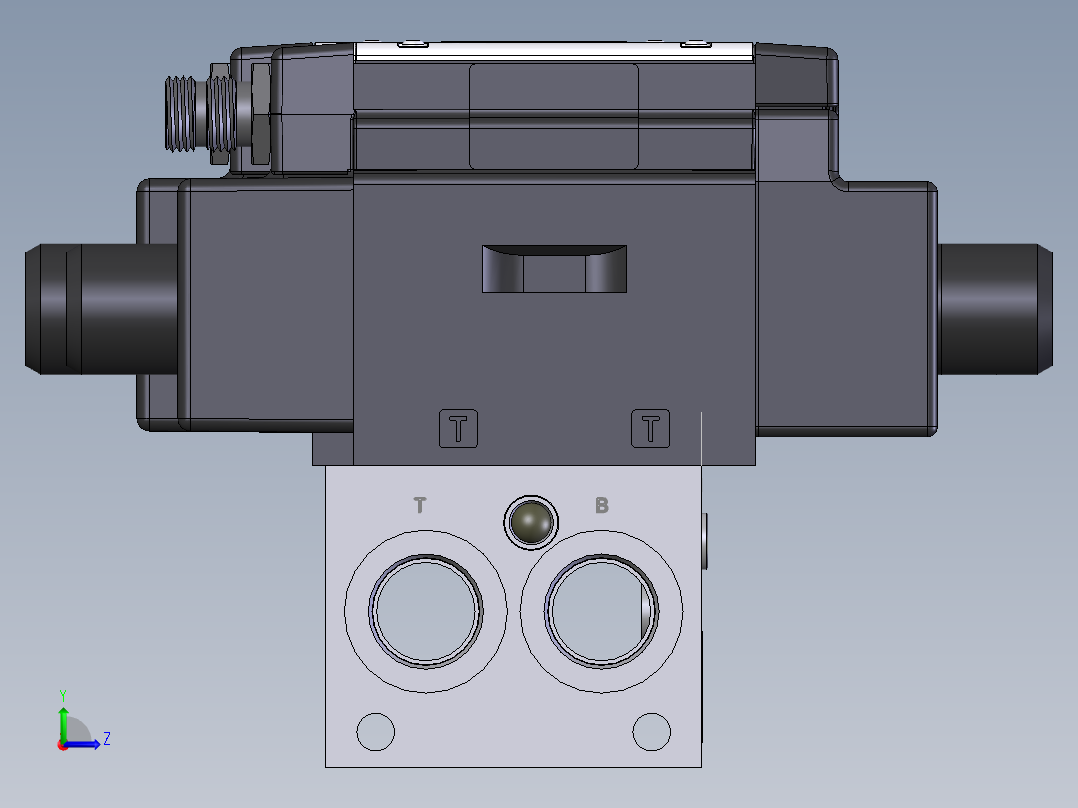Continental Hydraulics-266188液压元件左视图