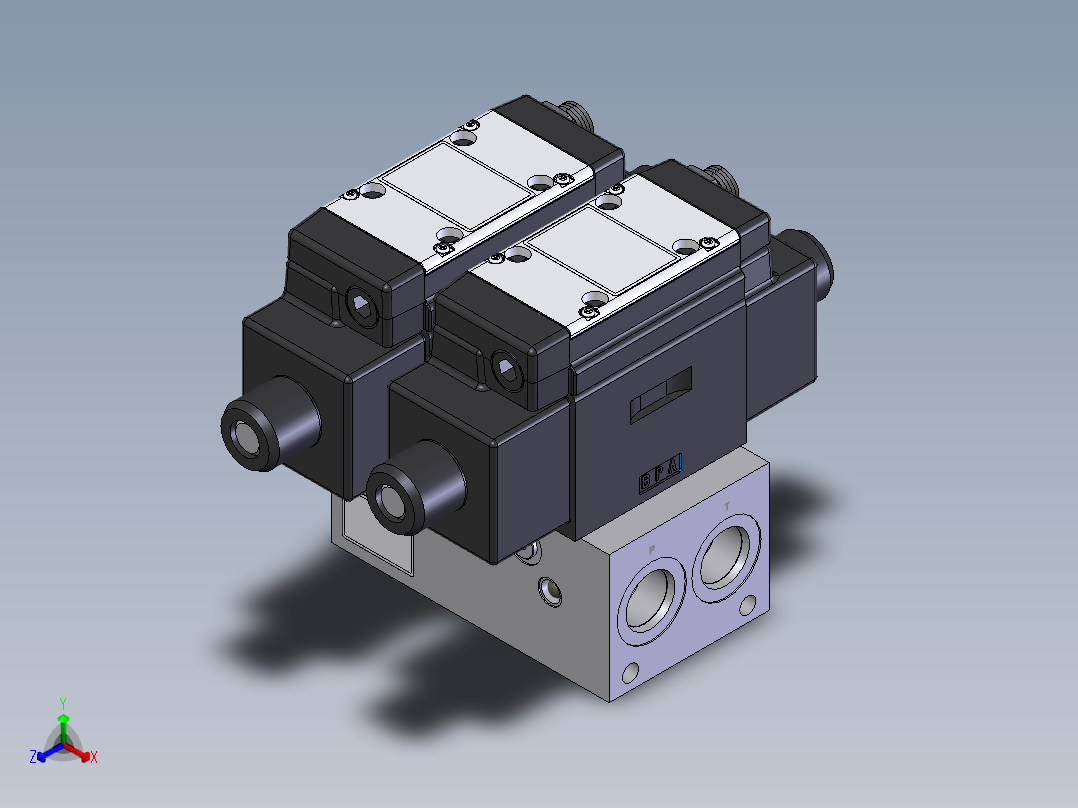 Continental Hydraulics-266188液压元件正等轴测图