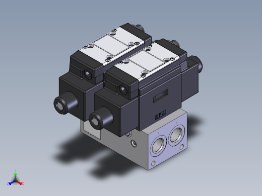 Continental Hydraulics-266188液压元件正等轴测缩略图