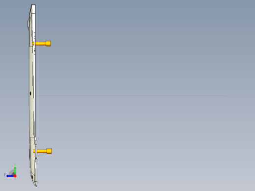 笔记本D壳4.5轴钻斜孔带程序模型右视缩略图
