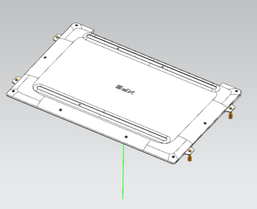 笔记本D壳4.5轴钻斜孔带程序模型缩略图