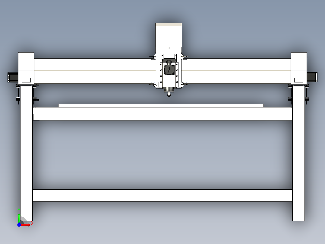 B2004786-数控等离子切割机前视图
