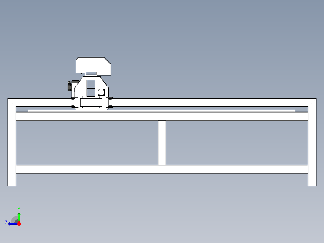 B2004786-数控等离子切割机右视图