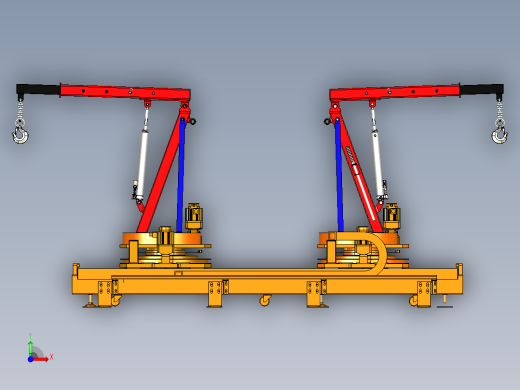 移动式吊装工作台前视缩略图