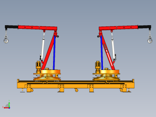 移动式吊装工作台后视缩略图
