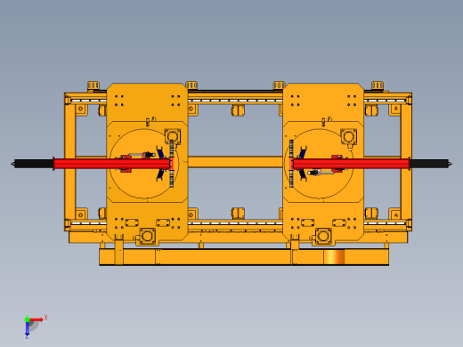 移动式吊装工作台俯视缩略图