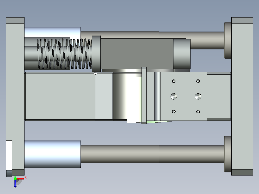 A0003043-板料成形工具俯视图