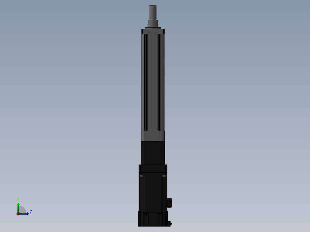 电缸LOE50-150-D-FA-M750W左视图