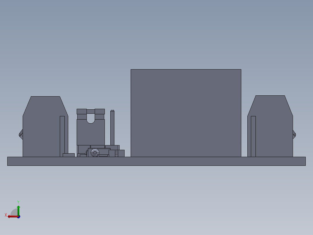 机器人制作眼镜后视图