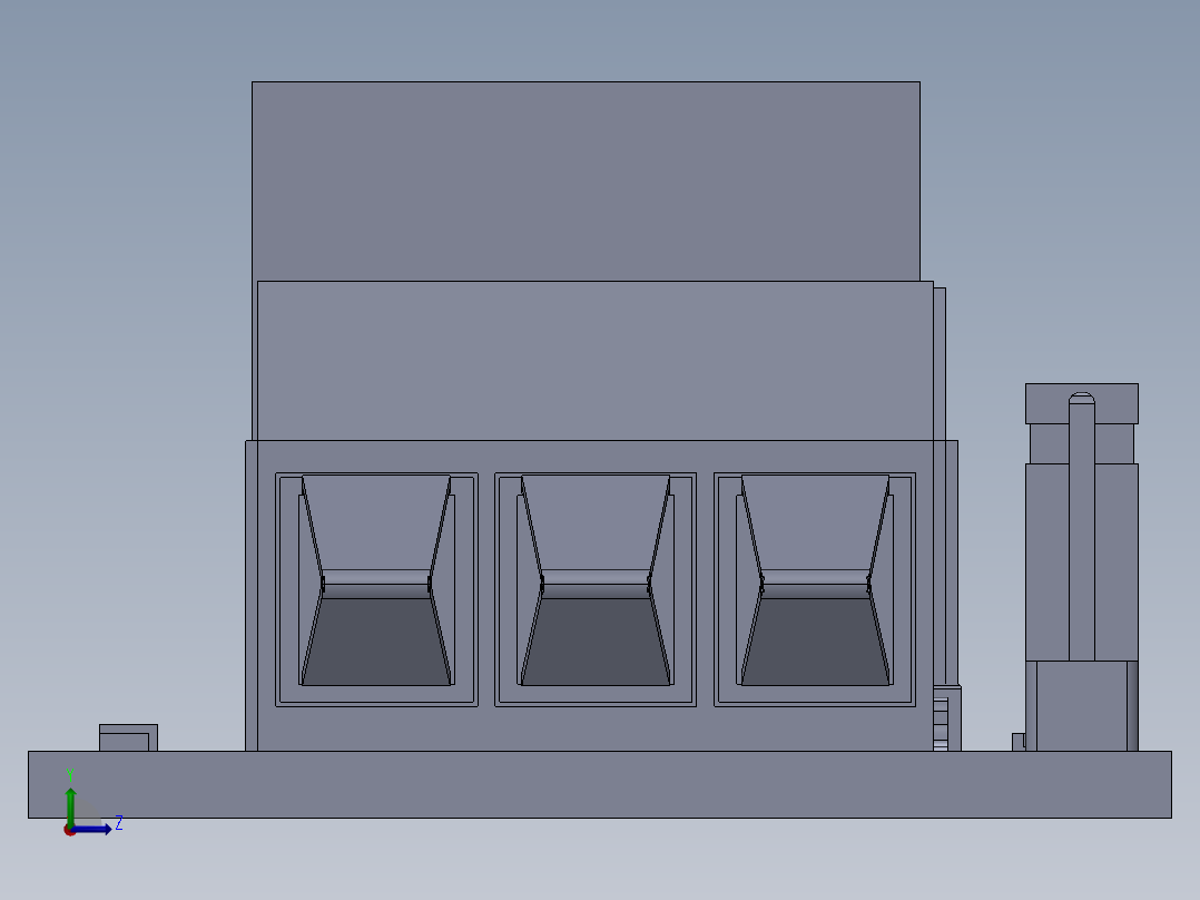 机器人制作眼镜左视图
