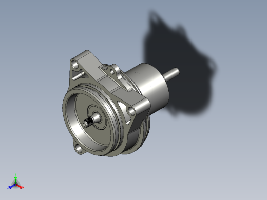 GC7-端盖+轴承+密封圈+转子