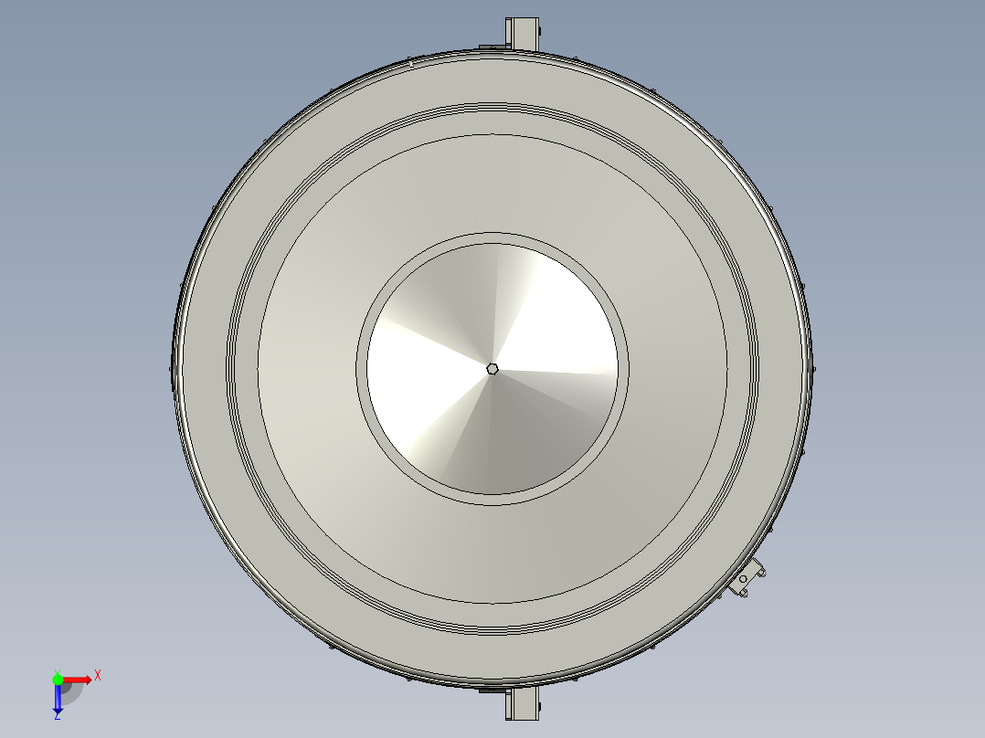 LP-200B-05-00转盘结构俯视图