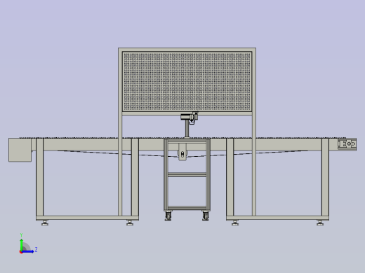 高安全性链条输送机左视缩略图