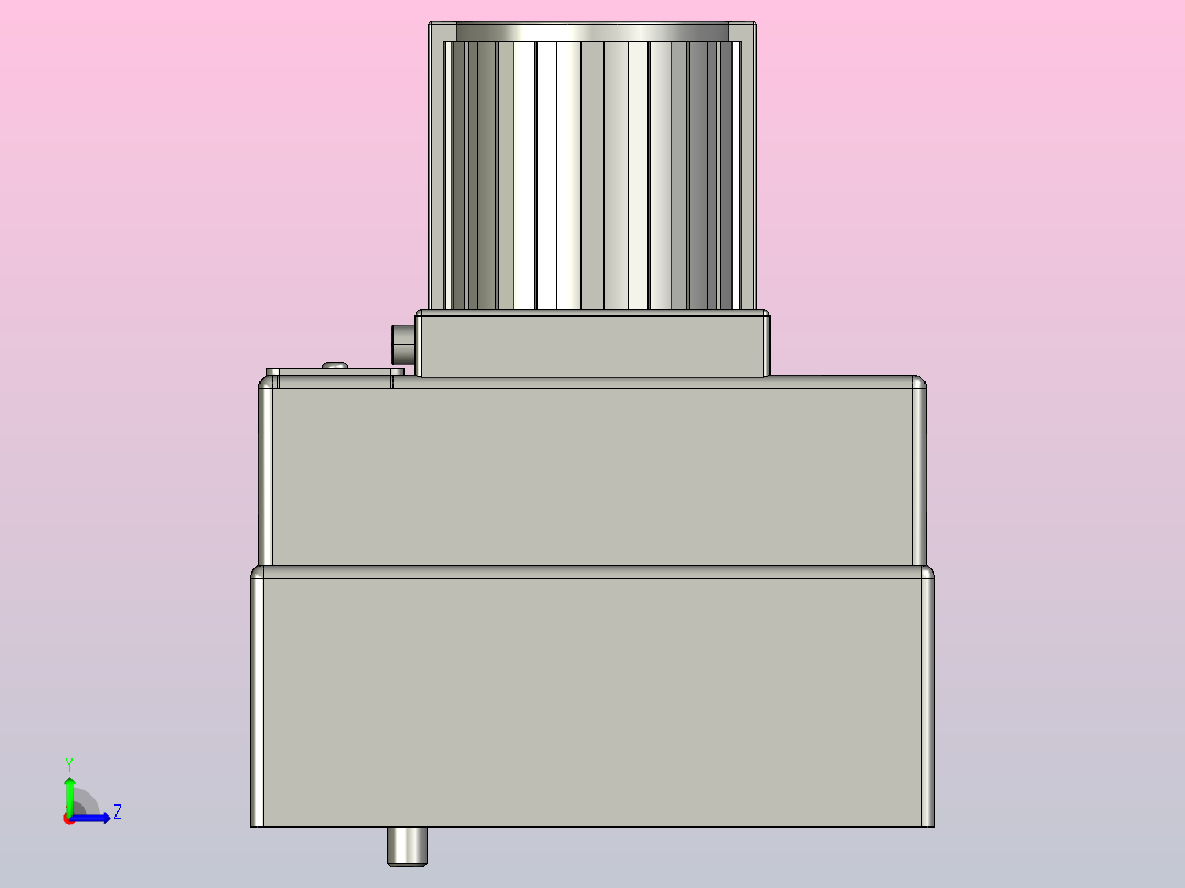 流量控制阀(调速阀、单向调速阀02，03)[FG(FCG)-02-30-N-30]左视图