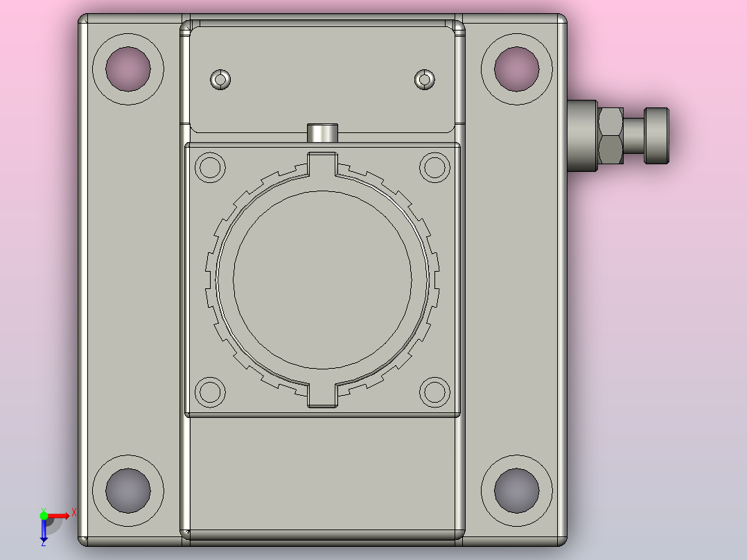 流量控制阀(调速阀、单向调速阀02，03)[FG(FCG)-02-30-N-30]俯视图