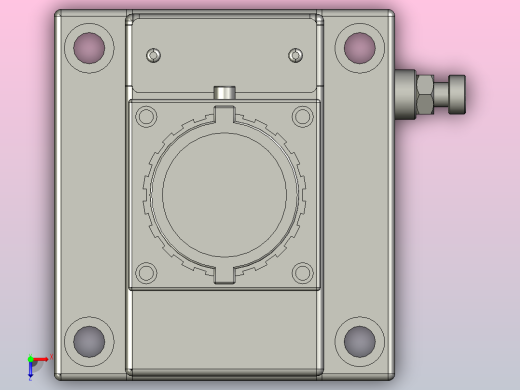 流量控制阀(调速阀、单向调速阀02，03)[FG(FCG)-02-30-N-30]俯视缩略图