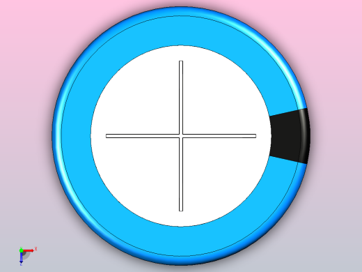 25 x50蓝黑底片电解电容器俯视缩略图