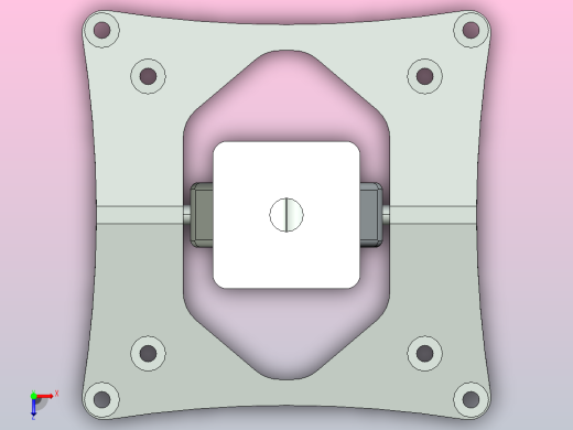 显示器安装接头8系列VESA75-100_显示器安装接头8系列VESA75-100俯视缩略图