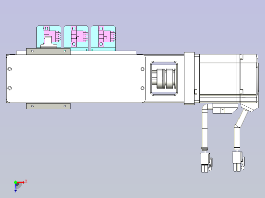 kk60-150A1-F0带MSMD022G1A电机俯视缩略图