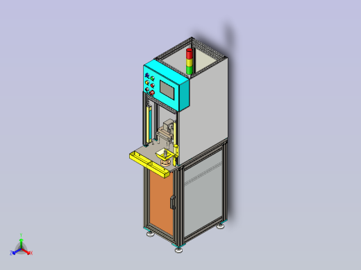 开关总装线3D图纸