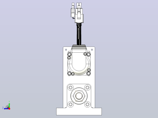 轻载电动缸TPA-ESR25-1002C-L300-MR-LB-W-P10-C3右视缩略图