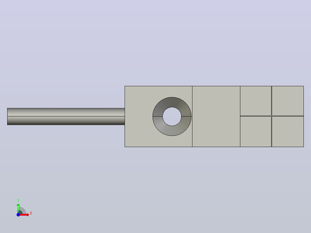 接近开关传感器E-ZJG16-U-2.5-10前视图