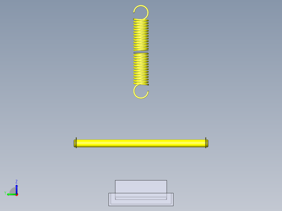 树脂外壳压入夹具左视图