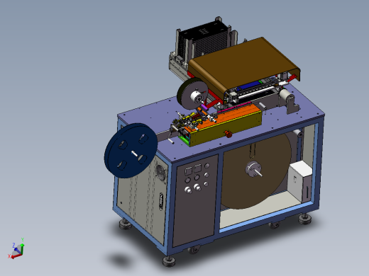 崔盘装料编带包装机