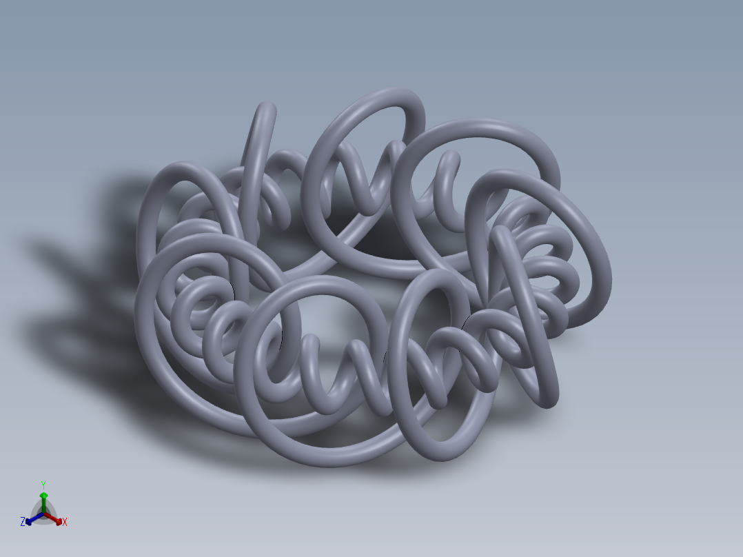 solidworks 随机弹簧设计